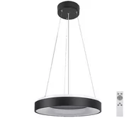 Lampy sufitowe - Rabalux 72001 - LED Żyrandol ściemnialny na lince CEILO LED/38W/230V czarne + pilot - miniaturka - grafika 1