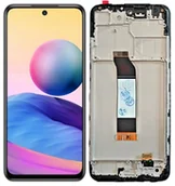 Części serwisowe do telefonów - WYŚWIETLACZ EKRAN LCD RAMKA DO XIAOMI NOTE 10 5G RAMKA M2103K19G M2103K19C - miniaturka - grafika 1