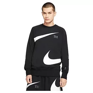 Nike Męska bluza Swoosh Sbb, czarny/biały, 104 - Bluzy męskie - miniaturka - grafika 1