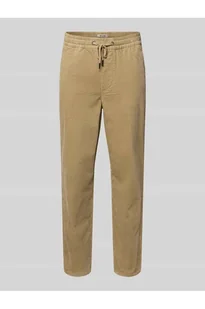 Spodnie sztruksowe o kroju tapered z mieszanki bawełny model LINUS - Only & Sons - Spodnie męskie - miniaturka - grafika 1