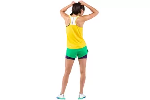 RONHILL Spodenki biegowe damskie TECH DISTANCE SHORT bright green - Spodnie sportowe damskie - miniaturka - grafika 4