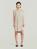 Sukienki - G-Star Sukienka w kolorze kremowym - miniaturka - grafika 1