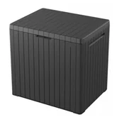 Skrzynie ogrodowe - KETER Skrzynia ogrodowa KETER City Storage Box 113l Antracyt - miniaturka - grafika 1