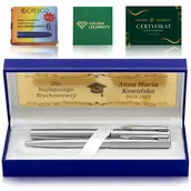 Zestawy piśmiennicze - PIÓRO WIECZNE + DŁUGOPIS WATERMAN ORYGINALNY ZESTAW PREZENTOWY + GRAWER - miniaturka - grafika 1