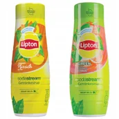 Syropy i koncentraty owocowe - 2 Syropy Sodastream Lipton Ice Tea 440 Ml - miniaturka - grafika 1