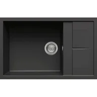 Zlewozmywaki - Elleci Unico 310 G40 Nero - miniaturka - grafika 1
