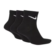 Skarpetki damskie - Skarpety Nike Everyday Lightweight Ankle 3Pak M SX7677 (kolor Czarny, rozmiar 39 - 42) - miniaturka - grafika 1