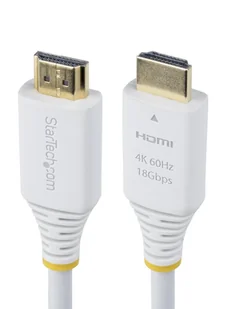 StarTech HDMI2-CABLE-4K60-6FW kabel HDMI 1,8 m HDMI Typu A (Standard) Biały HDMI2-CABLE-4K60-6FW - Kable komputerowe i do monitorów - miniaturka - grafika 1