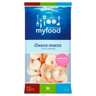 Ryby świeże i mrożone - MyFood - Krewetki obrane z ogonkiem rozmiar 16-20 szt - miniaturka - grafika 1