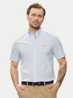 Koszule męskie - Tommy Hilfiger Koszula MW0MW33809 Błękitny Regular Fit - miniaturka - grafika 1