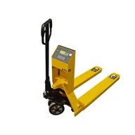 Wózki magazynowe - KPZ 71-7 2500kg, 1kg (717S0000250E) - wózek paletowy solidny z wagą - miniaturka - grafika 1