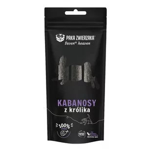 PAKA ZWIERZAKA Kabanosy z królika 3 szt 100g - Przysmaki dla psów - miniaturka - grafika 1