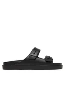 Klapki i japonki męskie - Tommy Hilfiger Klapki Light Adjustable FM0FM05757 Czarny - miniaturka - grafika 1