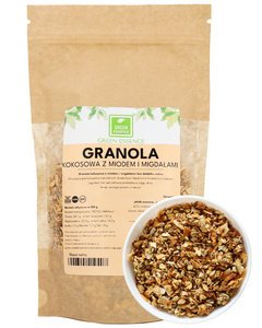 Granola kokosowa z miodem i migdałami 250 g - Green Essence