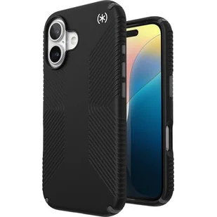 Etui SPECK Presidio2 Grip do Apple iPhone 16 Czarny - Etui i futerały do telefonów - miniaturka - grafika 2