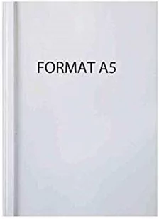 GBC ib37 0427 Thermo wiązania Binder, A5, ThermaBind Standard, folia przezroczysta/karton, 3 MM, 100 sztuk, białe IB370427 - Akcesoria do bindownic - miniaturka - grafika 1