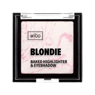 WIBO Blondie Baked Highlighter & Eyeshadow rozświetlacz i cień do powiek 2 4g - Rozświetlacze do twarzy i ciała - miniaturka - grafika 1