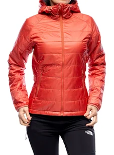 Kurtka ocieplana damska Salomon Outline HD Insul Jkt - mineral red - Kurtki damskie - miniaturka - grafika 1