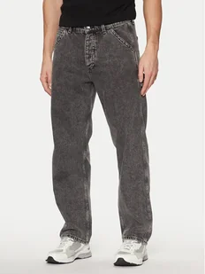 Jack&Jones Jeansy Eddie 12269505 Szary Loose Fit - Spodnie męskie - miniaturka - grafika 1