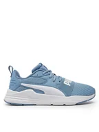 Buty dla chłopców - Puma Sneakersy 390847 12 Niebieski - miniaturka - grafika 1