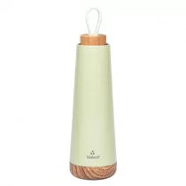 BUTELKA TERMICZNA Z SILIKONOWYM UCHWYTEM JASNOZIELONA 500 ml - CHIC-MIC - Butelki termiczne - miniaturka - grafika 1