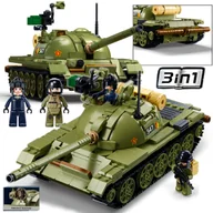 Klocki - Klocki CZOŁG T54S Radziecki NISZCZYCIEL CZOŁGÓW Wojsko ARMIA - miniaturka - grafika 1