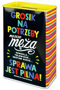 Pan Dragon Skarbonka Happy-Potrzeby męża - Pan Dragon - Skarbonki - miniaturka - grafika 2