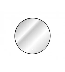 LUNA FI800 LUSTRO LED W CZARNEJ RAMIE Z WYŁĄCZNIKIEM / BLACK LED MIRROR LUNA FI800 WITH SWITCH - Meble łazienkowe - miniaturka - grafika 1