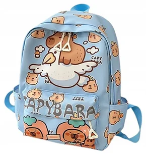 Plecak szkolny dziecięcy KAPIBARA do szkoły dla dziecka dzieci młodzieżowy - Plecaki szkolne i tornistry Plecak szkolny dziecięcy KAPIBARA do szkoły dla dziecka dzieci młodzieżowy - Plecaki szkolne i tornistry - miniaturka - grafika 1