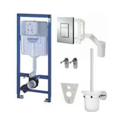 Stelaże i zestawy podtynkowe do WC - GROHE 39000000 Zestaw podtynkowy WC GROHE RAPID SL 39000 FRESH 6 w 1 SKATE COSMOPOLITAN CHROM - miniaturka - grafika 1
