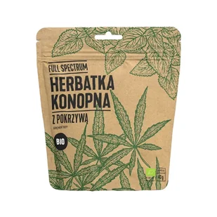 Full Spectrum Herbatka Konopna Z Pokrzywą Bio - Zioła - miniaturka - grafika 1
