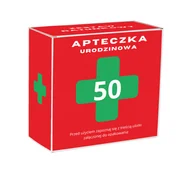 Zestawy upominkowe - Pudełko Prezentowe na 50 Urodziny dla Kobiety Faceta APTECZKA - miniaturka - grafika 1