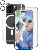 Szkła hartowane na telefon - PanzerGlass CARE Flagship 3-in-1 iPhone '24 6.3" Pro - miniaturka - grafika 1