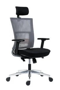 Fotel biurowy, krzesło biurowe Antares Krzesło biurowe NEXT PDH ALU czarne Z92900010 Z92900010 - Fotele i krzesła biurowe - miniaturka - grafika 1
