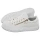 Sneakersy damskie - Sneakersy Low Cut Lace-Up Sneaker White T3A9-32698-1355 100 (TH667-a) Tommy Hilfiger - miniaturka - grafika 1