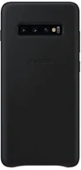 Etui i futerały do telefonów - Samsung Etui Leather Cover do Galaxy S10+ Czarny EF-VG975LBEGWW - miniaturka - grafika 1