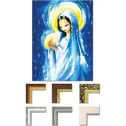 Obraz Matka Boża i Dzieciątko Jezus - Ikony i obrazy sakralne - miniaturka - grafika 1