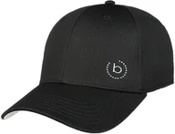 Czapki i chusty sportowe męskie - Czapka Sports Stretch by bugatti, czarny, One Size - miniaturka - grafika 1