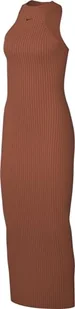 Nike Damska sukienka Sportswear Chll KNT Rib Midi DRS, Burnt Sunrise/Burnt Sunrise, FN3679-825, XL - Sukienki - miniaturka - grafika 1