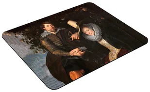 Podkładka Autoportret z pierwszą żoną Izabelą Brant Peter Paul Rubens 60x40cm - Podkładki pod mysz - miniaturka - grafika 1