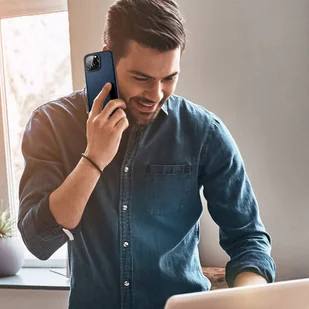 Dux Ducis Fino etui pokrowiec pokryty nylonowym materiałem iPhone 14 Pro niebieski - Etui i futerały do telefonów - miniaturka - grafika 14