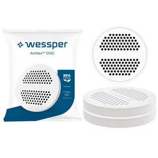 Filtr zamiennik do butelki Brita Vital - Wessper Actitex Disc - 2 sztuki - Wkłady filtrujące - miniaturka - grafika 1
