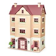 Domki dla lalek - Drewniany czteropiętrowy domek dla lalek, Tender Leaf Toys - miniaturka - grafika 1
