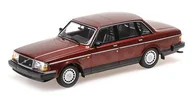 Samochody i pojazdy dla dzieci - Volvo 240 Gl – 1986 – Dark Red Metallic 1:18 Minichamps - miniaturka - grafika 1