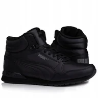 Buty sportowe męskie - Buty męskie, zimowe Puma St Runner v3 387638 01 Ocieplane - miniaturka - grafika 1