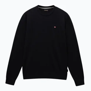 Sweter męski Napapijri Droz 5 black 041 - Swetry męskie - miniaturka - grafika 1