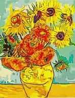 Malowanie po numerach - Malowanie po numerach - Słoneczniki Van Gogh 40x50 - Ideyka - miniaturka - grafika 1
