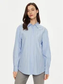 Koszule damskie - Calvin Klein Koszula K20K207670 Błękitny Regular Fit - miniaturka - grafika 1