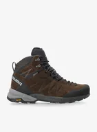 Buty trekkingowe damskie - Buty podejściowe Dolomite Crodarossa Leather High GTX - brown - miniaturka - grafika 1