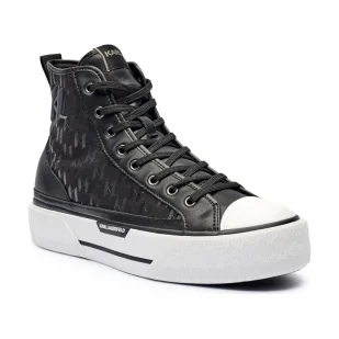 Karl Lagerfeld Trampki KAMPUS MAX | z dodatkiem skóry - Trampki męskie - miniaturka - grafika 1